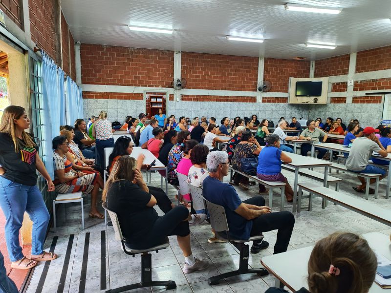 Escola Maria José Carneiro de Macedo realiza sua primeira Reunião de Pais e Responsáveis, em 2024.